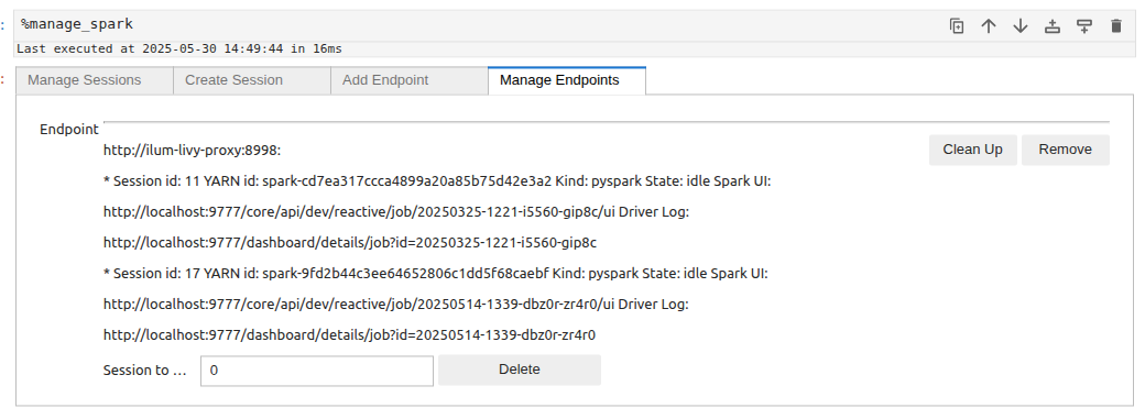Manage Endpoints